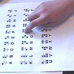 Braille-able Sticky Sheets